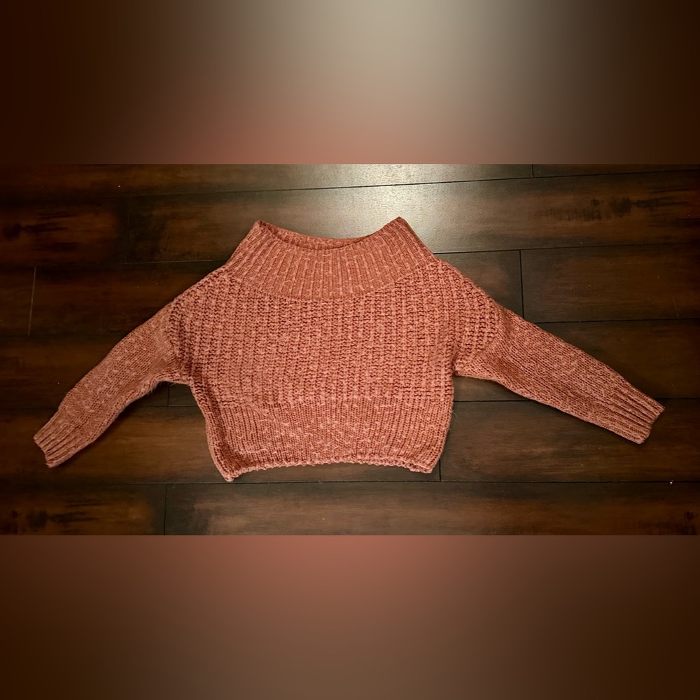Off the shoulder sweater